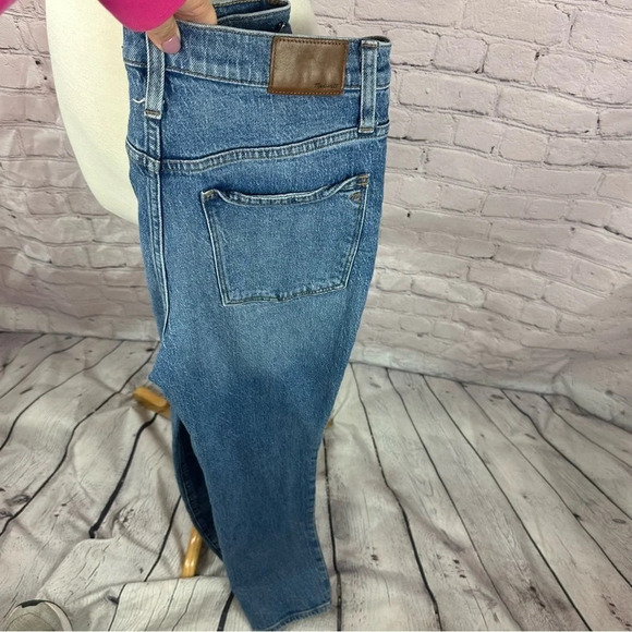 women's madewell high-rise slim boy jeans size 26 - Picture 3 of 6